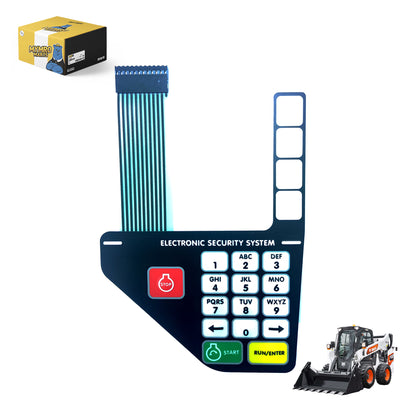 Right panel button 6688483 LCD meter compatible with 6686510 luxury meter For Bobcat 773 863 864 873 883 963 A220 A300 S130 S150 S160 S175 S185 S205 S220 S250 S300 S330 T140 T180 T190 T200 T250 T300 from MyMROmarts