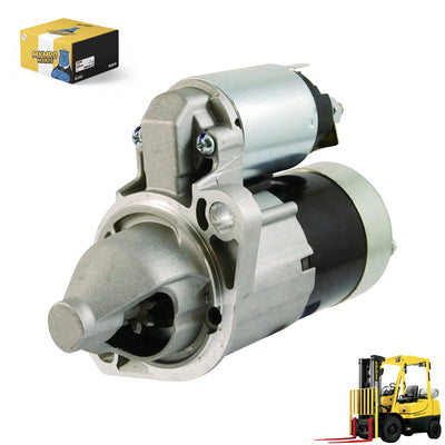 New Starter 2314322 2315322 FFSC18400 FFSO18400 M0T84381 SMT0214 41048040 41048040R Replacement For 1998-2006 HYSTER YALE MITSUBISHI Replacement Forklift H-40XL H-50XL H-60XL S-25XL from MyMROmarts