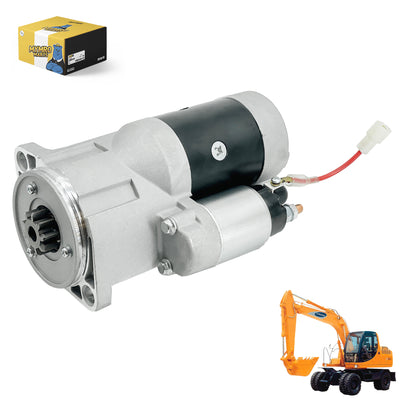 Starter Motor 129900-77010 For Samsung Excavator SE50-3 1992-1998 with Yanmar 4TNE94 - Electrical Parts > Starter Motor from MyMROmarts