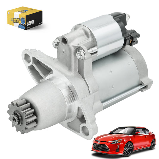 New Starter Motor for Scion XB L4 2.4L 08-15, TC L4 2.4L/2.5L 2005-2016 
