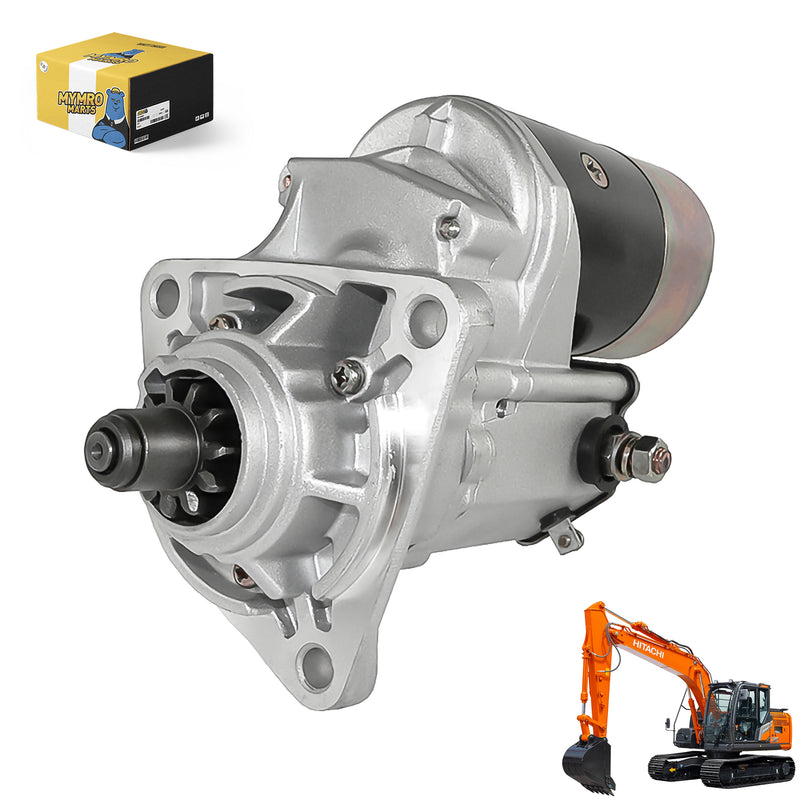 Load image into Gallery viewer, Starter Motor for Hitachi CG45 EX100 EX160 EX200 HR320 HR420 HR1000 LX70 LX80 LX100 MA125 RX2000 Excavators #41740472 71440236 71440280 1811001911 1811001912 7143600 0230002341 0230002342 from MyMROmarts
