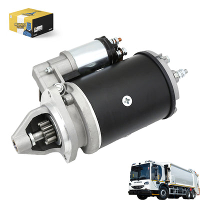 New Starter for Dennis Alley Cat Dominant Municipal Pax Trucks & Buses #1691806R1, 1860093M2, 1868285M1, 1868285M2, 1868285M3, 1868285R3, 1868287T, 2873D001, SLU0017, SLU0005, 41030004, 41030045 from MyMROmarts