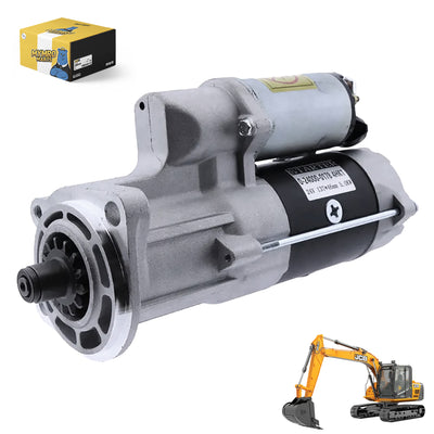 24V Starter Motor 0-24000-0178 898054-0630 for JCB Excavator JS200 with Isuzu 4HK1 from MyMROmarts