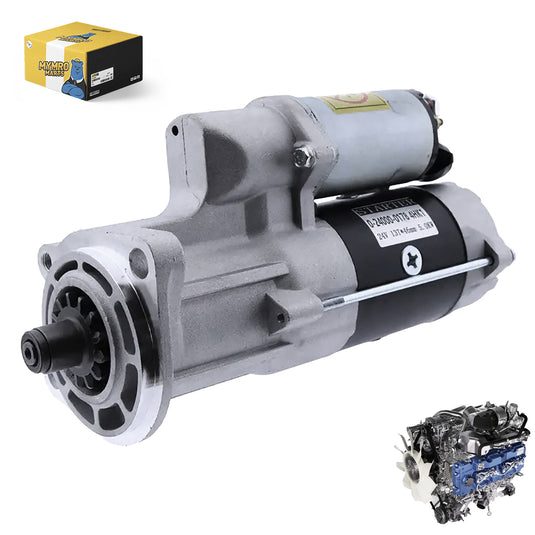 24V Starter Motor 0-24000-0178 8-98070-321-1 for Isuzu Engine 4HK1 from MyMROmarts