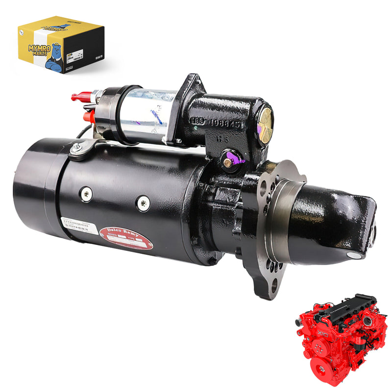 Load image into Gallery viewer, Starter Motor 10461052 11230009 1990483 D0HZ-11002-A E6HT-11001-CA E6HT-11002-CA for Cummins 855 (NHC, NTC) 855 / Bc Iii from MyMROmarts
