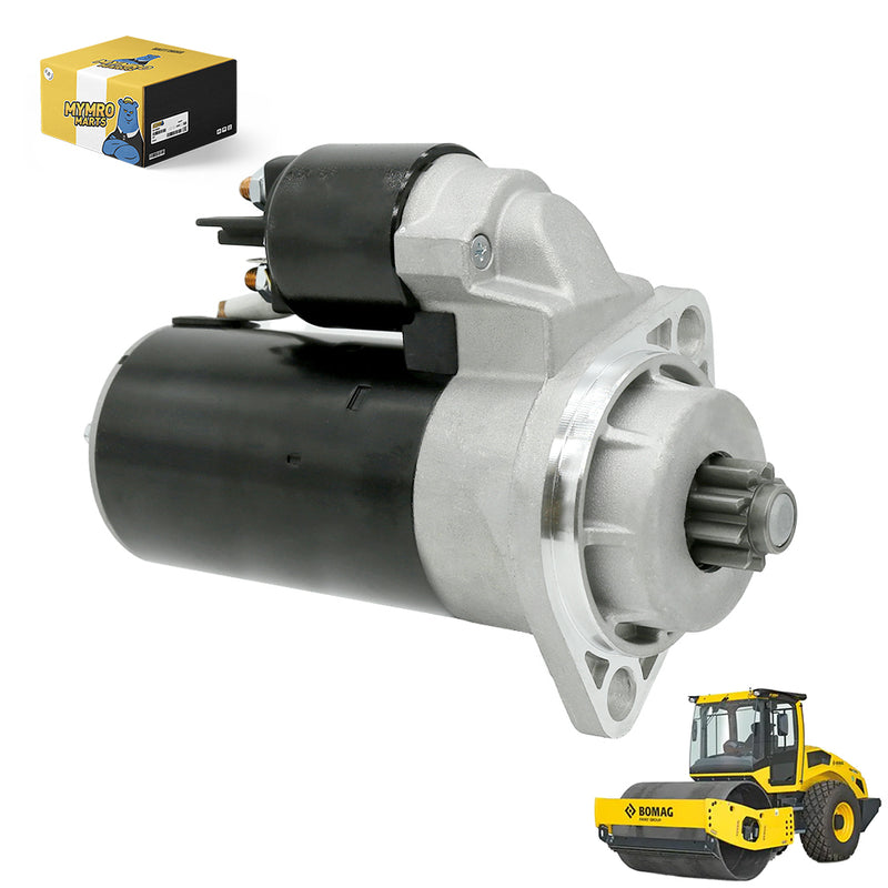 Cargue la imagen en el visor de la galería, 12V 2KW 9T Starter Motor 057 260 01 05710924 05728551 058 212 75 5726001 5726003R For BOMAG Compactors BPR 50/52D-3 Vibratory Plates BPH 80/65 S BPR 100/80 D BPR 70/70 D from MyMROmarts
