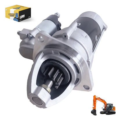 Starter Motor S25172A For Hitachi Excavator EX200 EX200-1 EX200-2 EX200-3 Isuzu Engine 6BD1 from MyMROmarts