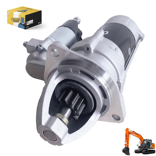 Starter Motor S25172A For Hitachi Excavator EX200 EX200-1 EX200-2 EX200-3 Isuzu Engine 6BD1 from MyMROmarts