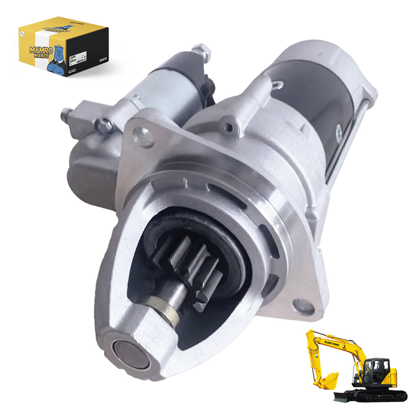 Load image into Gallery viewer, Starter Motor 1-81100-197-0 With 3 Install Hole For Sumitomo Excavator SH280 from MyMROmarts
