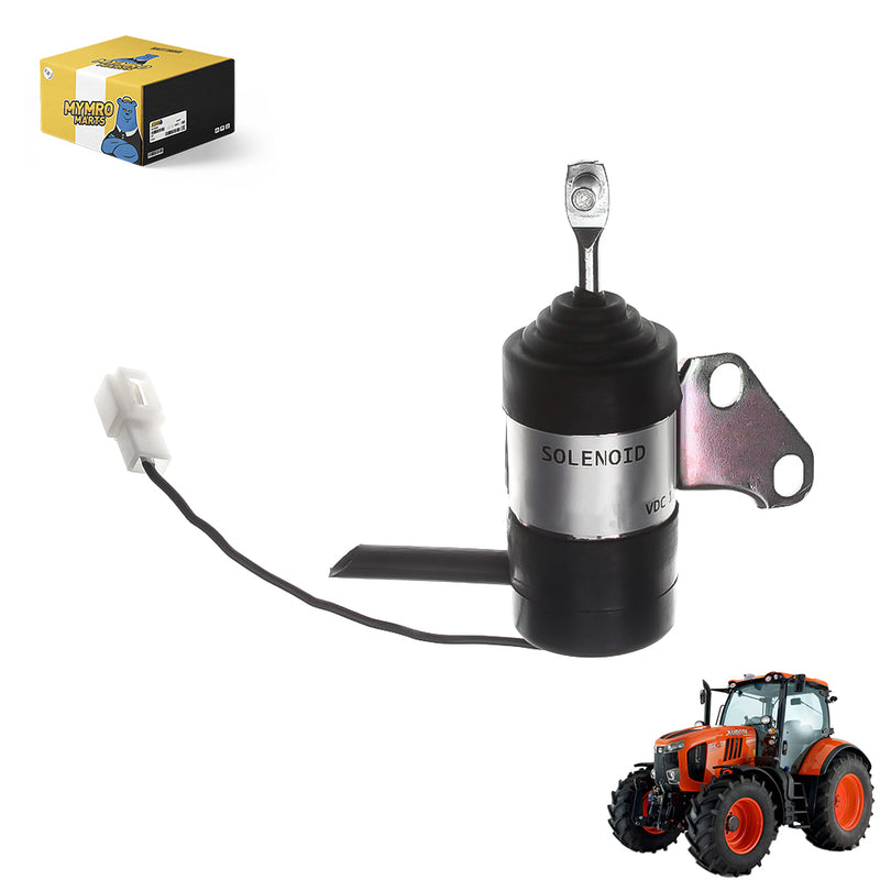Load image into Gallery viewer, Stop Solenoid 16851-60013 16851-60014 1685160014 For Kubota K008-3 RTV900 ZD18 ZD21 ZD221 ZD321 ZD323 12V from MyMROmarts
