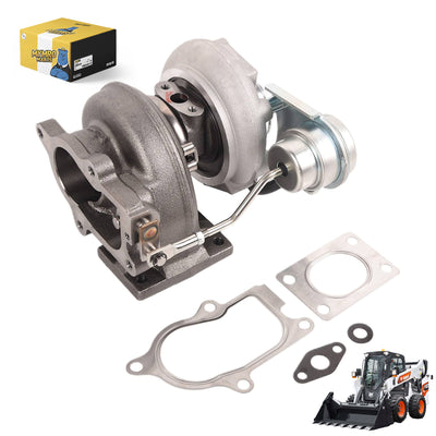 Turbo TD04 Turbocharger 7017202 for Bobcat T250 T300 T320 T750 T770 T870 T2250 Compact Track Loaders A300 A770 S220 S250 S300 S330 S750 S770 S850 Skid Steer Loaders V417 Telehandlers from MyMROmarts