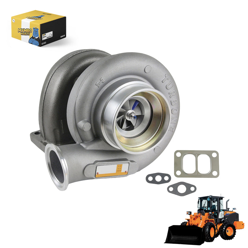 Cargue la imagen en el visor de la galería, Turbo HX35 Turbocharger 6738-81-8090 4038475 3595157 3595158 for Hitachi CX1000 CX1100 CX500PD MH5510B SCX900HD-C Cranes LX70-2 LX80-2 Wheel Loaders from MyMROmarts
