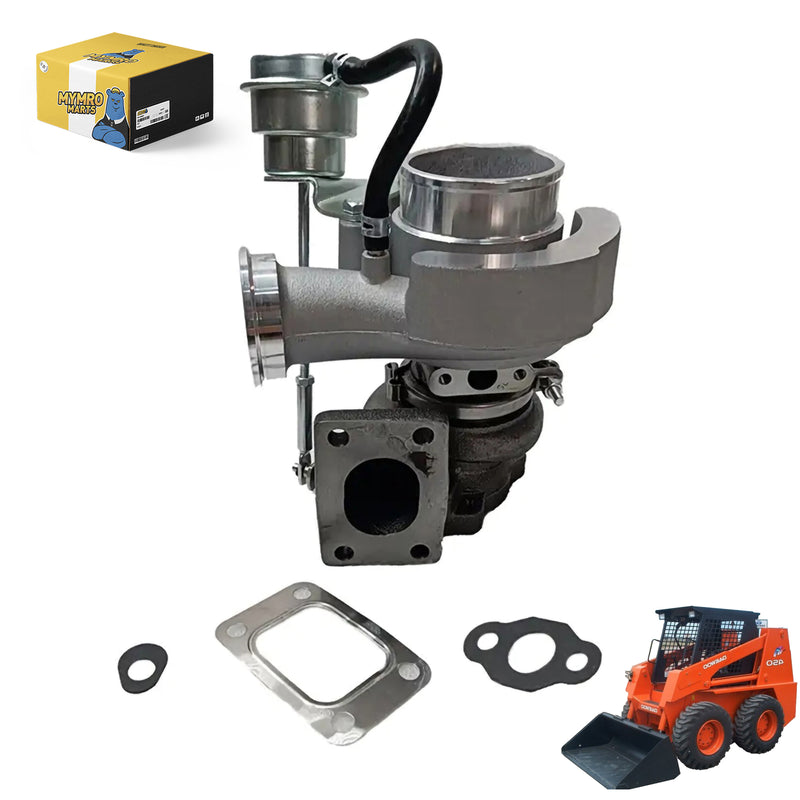 Lataa kuva gallerian katseluohjelmaan Turbo TD04L Turbocharger 4089794 C4089794 For Daewoo Skid Steer Loader 470 Plus from MyMROmarts
