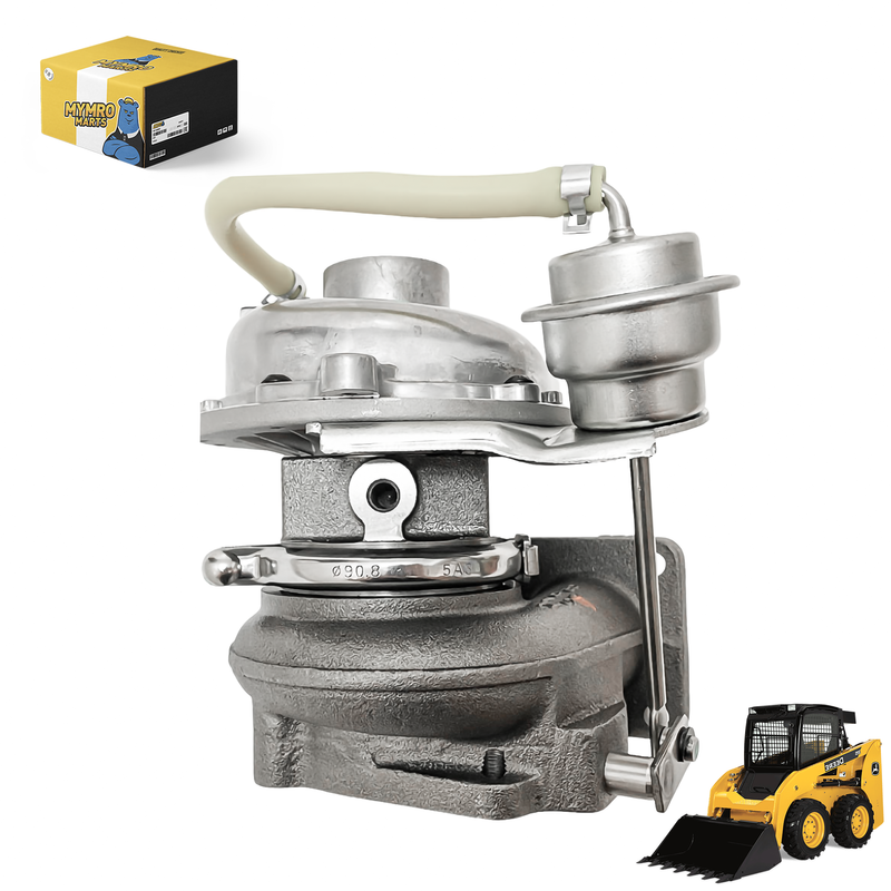 Load image into Gallery viewer, Turbo RHF5 Turbocharger MIA884163 MIA884648 for John Deere Loader 328E 329E 330P 330G 331P 331G 332E 333G Yanmar Engine 4TNV94 from MyMROmarts
