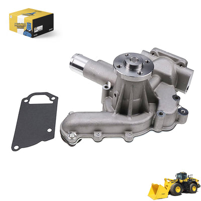 Engine Water Pump YM123900-42100 YM123900-42101 for Komatsu WA115-3 WA90-3 WB140-2 WB150-2 WB91R-2 WB93R-2 WB97R-2 WB97S-2 from MyMROmarts