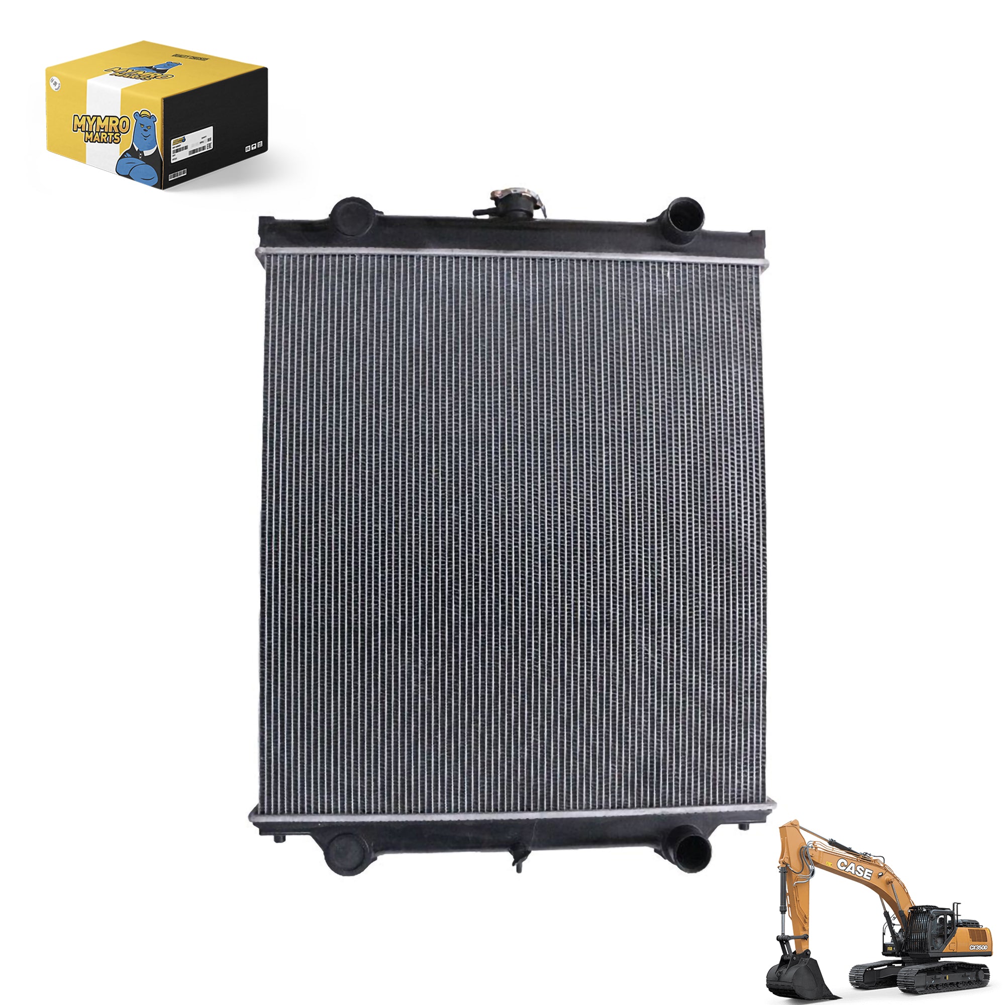 Water Tank Engine Radiator Core ASSY LN00069 LN00070 for Case Excavator CX130