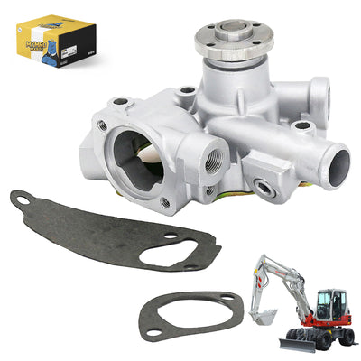 Water Pump for Takeuchi A2C A3C A4C TB016 TB108 TB20R TB219 Excavators #1406-6231, MIA880091, GM47326, 13-1087, 119717-42002 - Engine Parts > Cooling System > Engine Water Pump from MyMROmarts