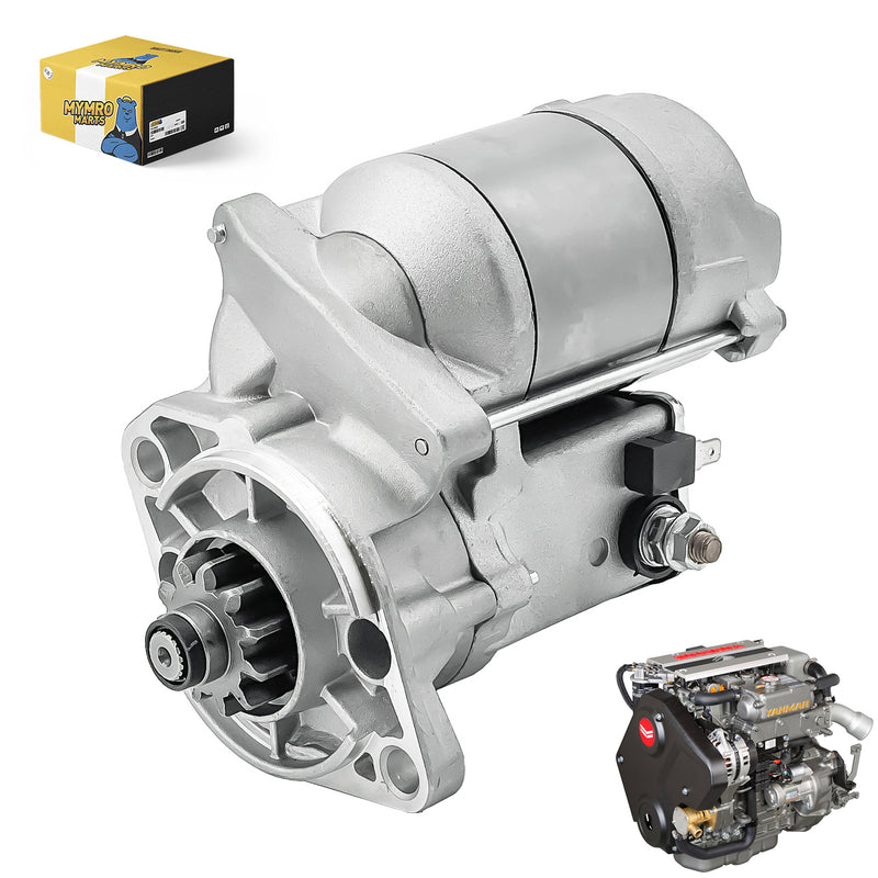 Load image into Gallery viewer, Starter Motor 119305-77010 119620-77011 for Yanmar 3T72 3TNA72 3TNE74 Diesel Engines - Electrical Parts &gt; Starter Motor from MyMROmarts
