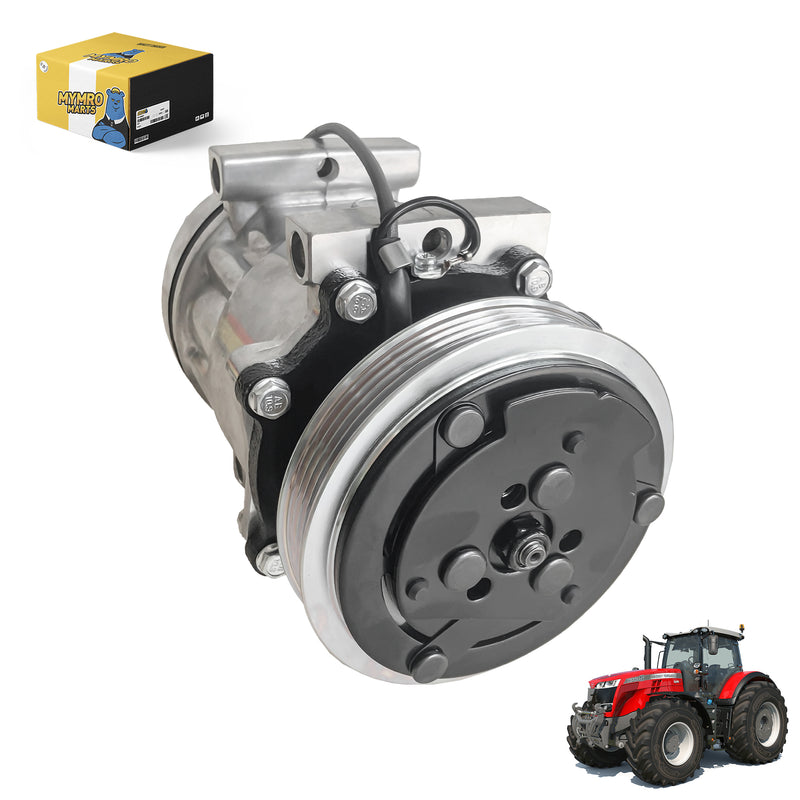 Load image into Gallery viewer, A/C Compressor 3789035M1 4789035M1 for Massey Ferguson 5425 5435 5445 5460 5470 5480 6455 6460 6465 6470 6475 6480 6485 6490 6495 6497 6499 7465 7475 7485 8450 8460 8470 8480 Tractors from MyMROmarts
