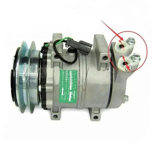 A/C Compressor 203979-6931 for Komatsu Excavator PC120 PC120-6 PC120-6H PC120-6J PC120-6S PC120-6Z PC120LC-6E0 PC400LC-7 PC400LC-7-M1 PC400LC-7E0 from MyMROmarts