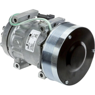 Replacement A/C Air Conditioning Compressor 324-9711 3249711 for Caterpillar CAT Engine C13 C15 C18 C32 C9.3  Loader 966K 966M 972K from MyMROmarts