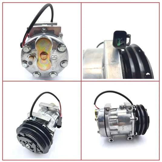 A/C Compressor 415-2557 for Caterpillar CAT Excavator 307 307E 307E2 308E 308E2 Engine C2.6 C3.3B from MyMROmarts