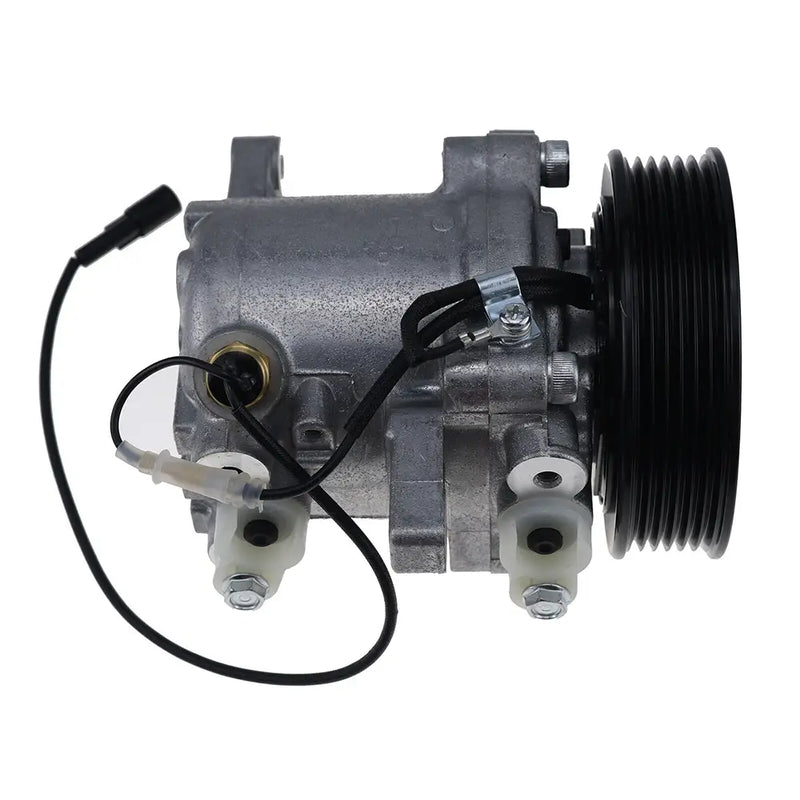 Load image into Gallery viewer, A/C Compressor 447280-3080 for Kubota M126 M135 M6 Tractor With 6 Groove Pulley from MyMROmarts
