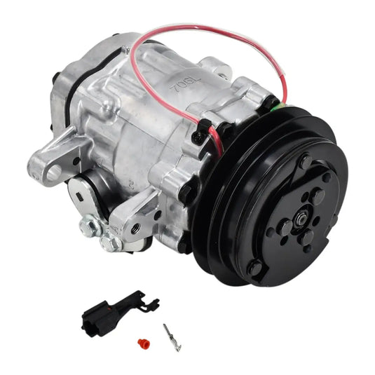 A/C Compressor 4615804 for Hitachi ZX27U-3 ZX29U-3 ZX30U-3 ZX33U-3 ZX35U-3 ZX38U-3 ZX40U-3 ZX48U-3 ZX50U-3 Excavator from MyMROmarts