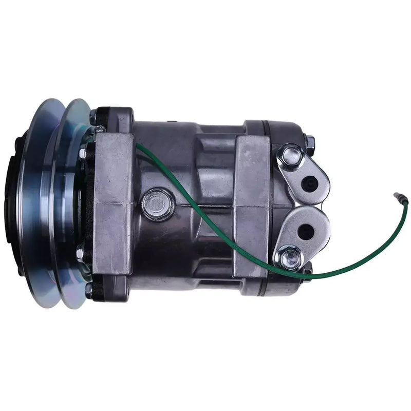 Carica immagine in Galleria Viewer, 24V SD7H13 A/C Compressor 4674027 for John Deere Excavator 60D 60G - Body Parts &gt; Cab Interior Parts &gt; Air Conditioning Compressor from MyMROmarts
