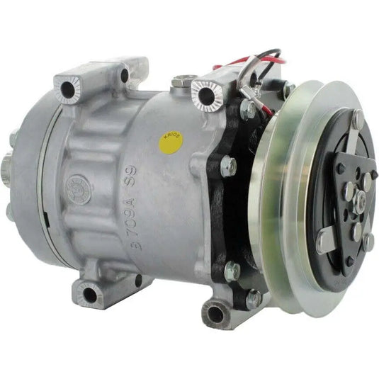 A/C Compressor 8174 504020809 87430122 for CASE 3230 590SM 580SM 3330 580M 2240 580SM+ 570MXT SPX3320 from MyMROmarts