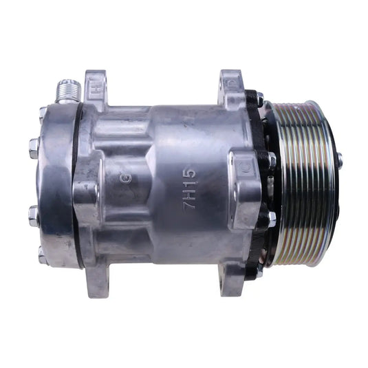 A/C Compressor 82016158 for Ford New Holland Tractor 8160 8340 8360 8560 TM115 TM120 TM125 TM130 TV140 TV145 from MyMROmarts