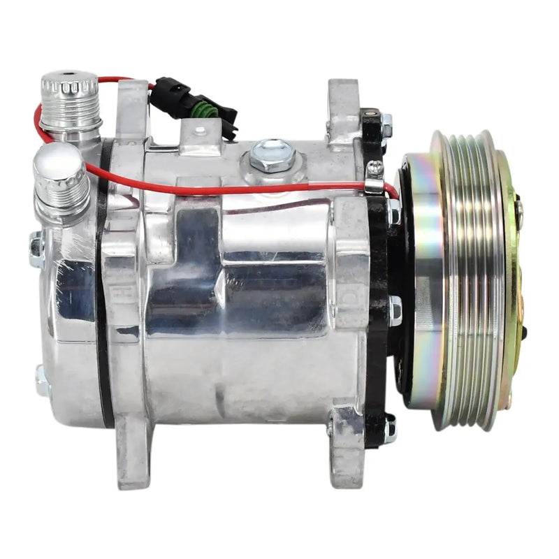 Load image into Gallery viewer, A/C Compressor 84322107 for New Holland CASE IH Skid Steer Loader 420 430 435 440 445 450 465 from MyMROmarts
