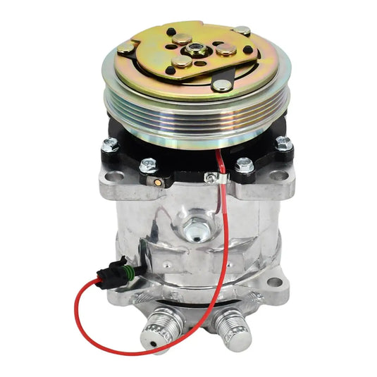 A/C Compressor 84322107 for New Holland CASE IH Skid Steer Loader 420 430 435 440 445 450 465 from MyMROmarts