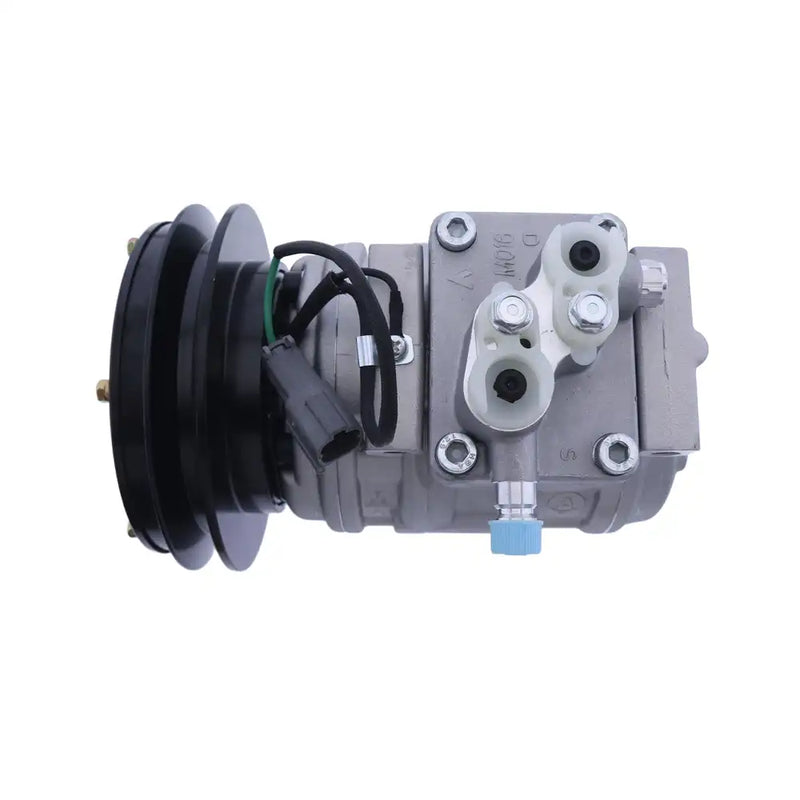Afbeelding laden in Galerijviewer, A/C Compressor A4333459 for John Deere Excavator 230LC 230LCR 270LC 330LCR 450LC 550LC - Body Parts &gt; Cab Interior Parts &gt; Air Conditioning Compressor from MyMROmarts
