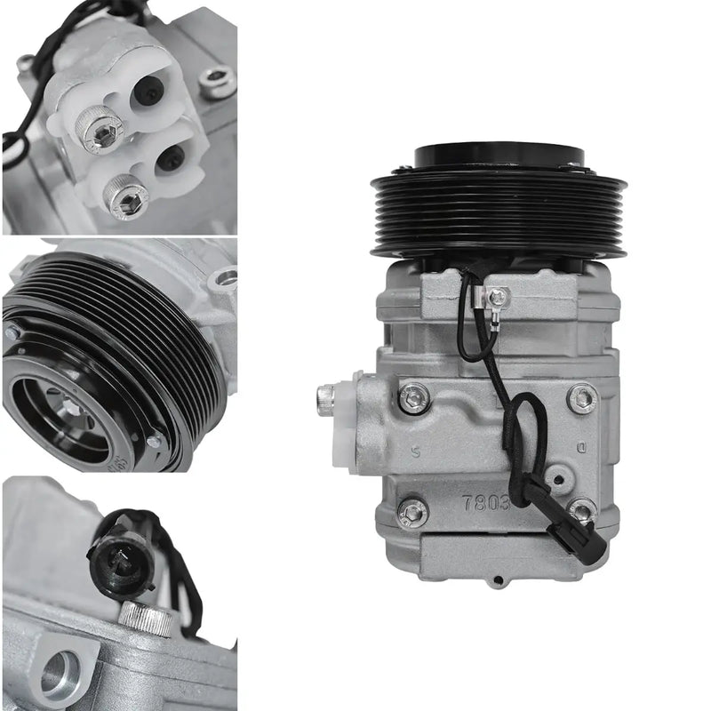 Load image into Gallery viewer, A/C Compressor AL154203 for John Deere Tractor 6120 6140J 6215 6300 6310 6320 from MyMROmarts
