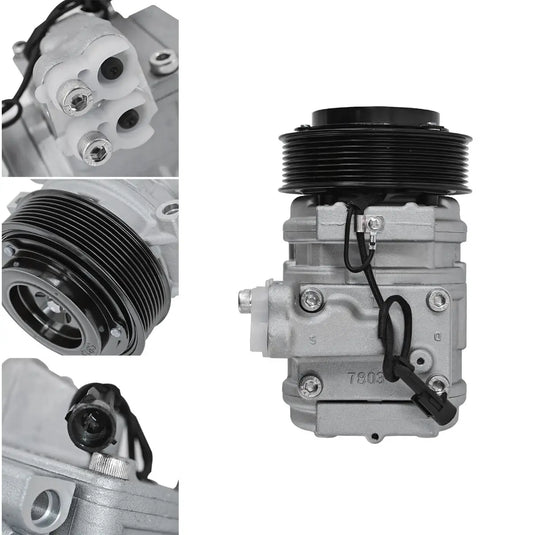 A/C Compressor AL154203 for John Deere Tractor 6120 6140J 6215 6300 6310 6320 from MyMROmarts