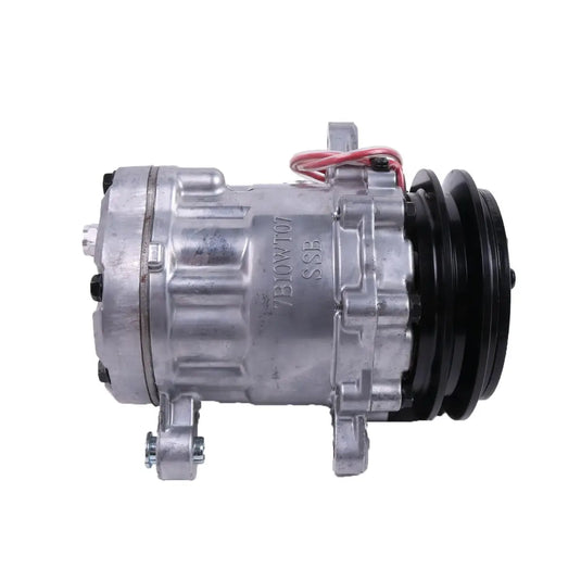 12V A/C Compressor FYD00007143 Compatible For John Deere 30G 35G 50G 35 P 50 P Excavator PC4 PC7 Compactor - Body Parts > Cab Interior Parts > Air Conditioning Compressor from MyMROmarts