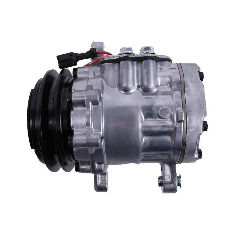 Afbeelding laden in Galerijviewer, 12V A/C Compressor FYD00007143 Compatible For John Deere 30G 35G 50G 35 P 50 P Excavator PC4 PC7 Compactor - Body Parts &gt; Cab Interior Parts &gt; Air Conditioning Compressor from MyMROmarts
