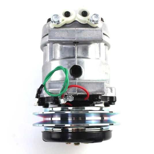 A/C Compressor YX91V00001F1 for New Holland Excavator E135B E175B E215B E130 EH130 E200SR E235SR from MyMROmarts
