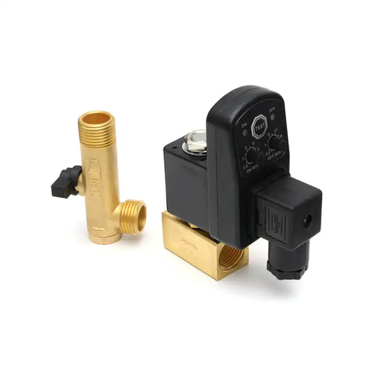 Air Compressor Electronic Drain Valve 1613880001 8102041882 for Atlas Copco EWD75 EWD50 EWD75 EWD330 EWD1500 - Engine Parts > Air Intake and Exhaust System > Air Compressor Parts from MyMROmarts