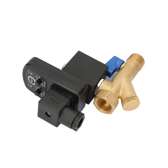 Air Compressor Electronic Drain Valve 1613880001 8102041882 for Atlas Copco EWD75 EWD50 EWD75 EWD330 EWD1500 - Engine Parts > Air Intake and Exhaust System > Air Compressor Parts from MyMROmarts