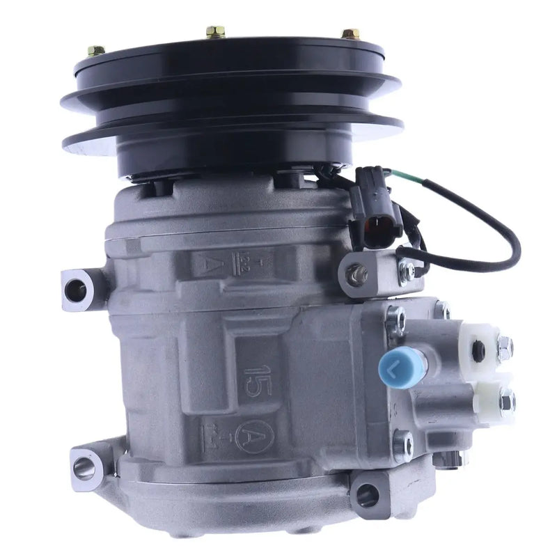 Load image into Gallery viewer, Air Condition Compressor 425-07-21180 for Komatsu Wheel Loaders WA200-3 WA250-3 WA320-3 WA470-3 WA800-3E0 WA900-3E0 from MyMROmarts
