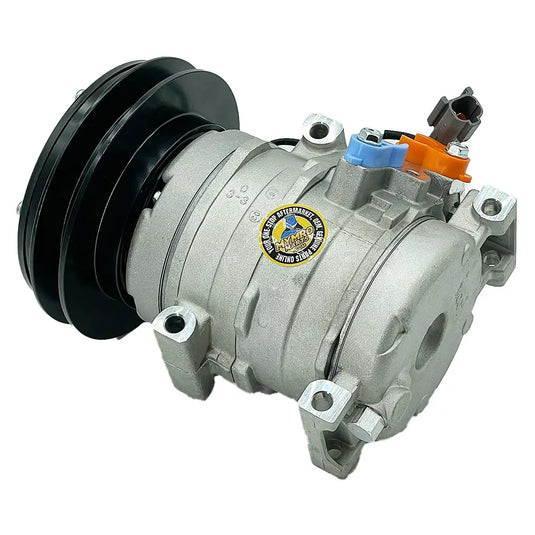 Air Conditioning Compressor 4431081 For Hitachi Excavator ZX110 ZX120 ZX160 ZX185USR from MyMROmarts