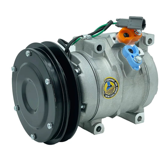 Air Conditioning Compressor 4431081 For Hitachi Excavator ZX110 ZX120 ZX160 ZX185USR from MyMROmarts