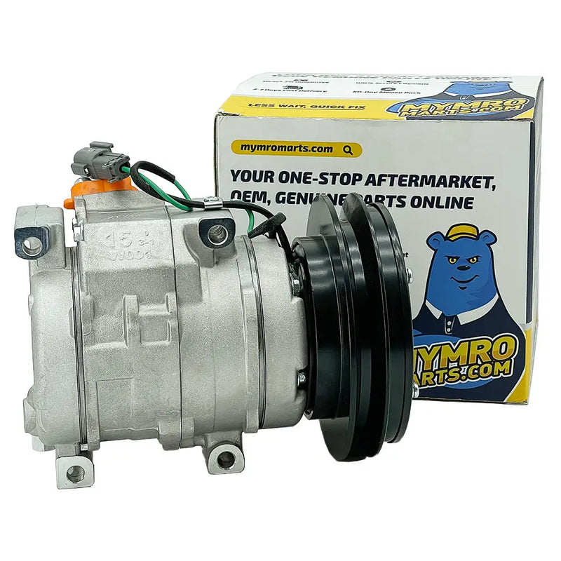 Lataa kuva gallerian katseluohjelmaan Air Conditioning Compressor 4431081 For Hitachi Excavator ZX110 ZX120 ZX160 ZX185USR from MyMROmarts
