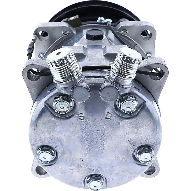 Chargez l&#39;image dans la visionneuse de la galerie, Air Conditioning Compressor 84321961 47741862 for New Holland Skid Steer Loader L221 L223 L225 L228 L230 from MyMROmarts

