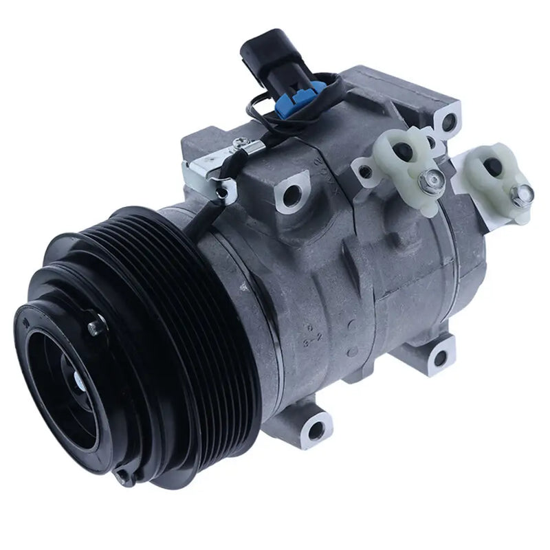 Load image into Gallery viewer, Air Conditioning Compressor AT460841 for John Deere Skid Steer Loader 333E 332E 329E 328E 326E 323E 320E 319E 318E 317G Engine 6068 6135 - Body Parts &gt; Cab Interior Parts &gt; Air Conditioning Compressor from MyMROmarts
