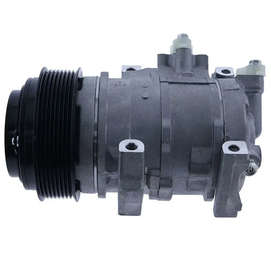 Air Conditioning Compressor AT460841 for John Deere Skid Steer Loader 333E 332E 329E 328E 326E 323E 320E 319E 318E 317G Engine 6068 6135 - Body Parts > Cab Interior Parts > Air Conditioning Compressor from MyMROmarts