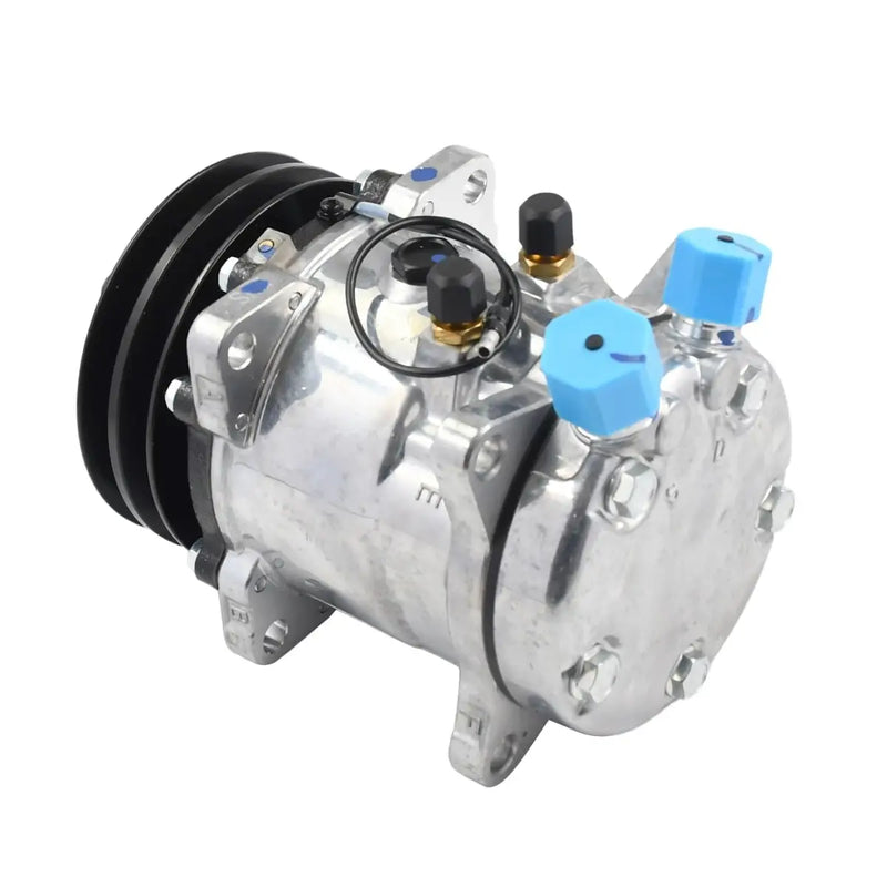 Load image into Gallery viewer, Air Conditioning Compressor SD5H09 606-1394 For Caterpillar CAT 236D 242D 246D 257D 259D 262D 272D 279D 287D 289D 299D - Body Parts &gt; Cab Interior Parts &gt; Air Conditioning Compressor from MyMROmarts
