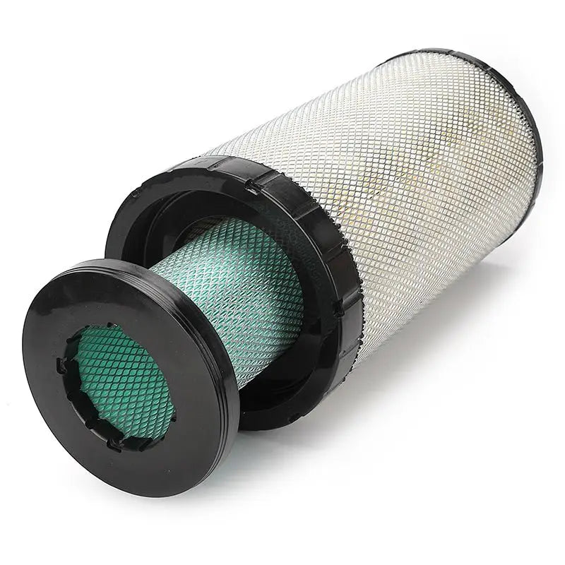 Air Filter Set AT300487 AT314583 For John Deere Excavator 490E Loader 624 624 P 624J 624K 624K-II 624KR 644 644 P 644J 644K